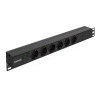 Блок розеток EXEGATE SERVERPRO PDU-19H601 AL-6S-C14 EX280825RUS