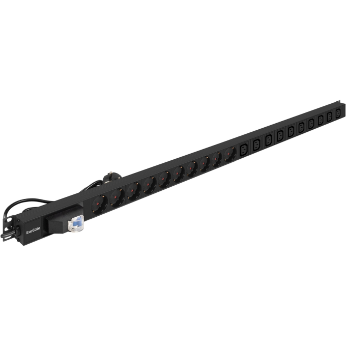 Блок розеток EXEGATE SERVERPRO PDU-V213 Al-10C1310S-EU2-1P EX300291RUS