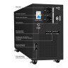 ИБП (инвертор, синус, для котла) EXEGATE SINETOWER SN-5000.LCD.AVR.2SH.1C13.T.RJ.USB EX295985RUS