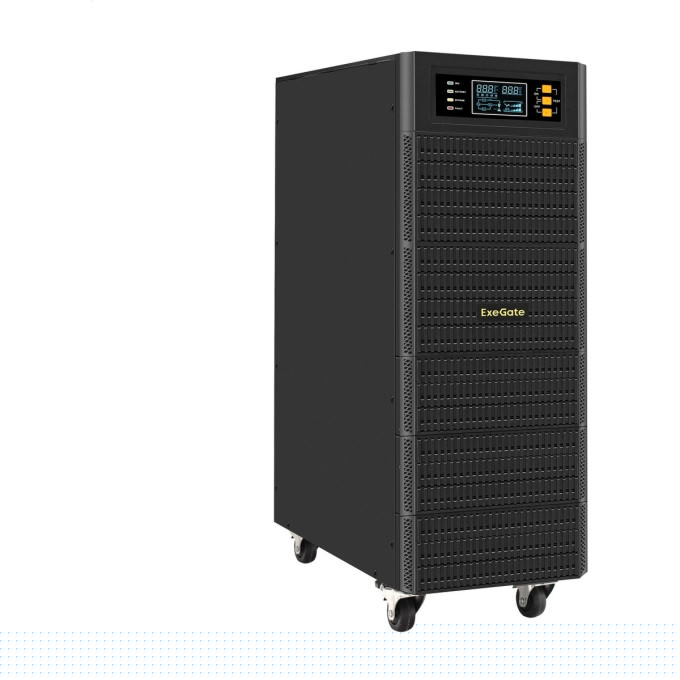 ИБП ON-LINE EXEGATE POWEREXPERT TL-575-10kVA.192V.LCD.AVR.T.USB.RS232.SNMP EX296953RUS