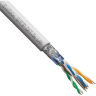 Кабель EXEGATE SFTP4-C5e-CCA-S24-IN-PVC-GY-305 SFTP EX300618RUS