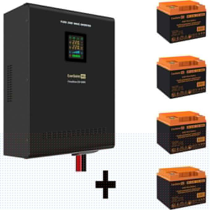 Комплект EXEGATE ИБП EX296004RUS + батарея 40Aч EX282979RUS 4шт EX296659RUS