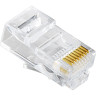 Коннектор EXEGATE PL45-C6-8P8C-100 RJ-45 Кат.6 (1шт) EX283691RUS (1pcs)
