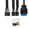 Корпус Minitower EXEGATE BAA-408U-AAA450 EX298158RUS