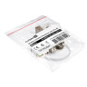 Модуль-вставка Keystone Jack RJ-45 EXEGATE KJ-8P8C-SH-C6A-180-TL EX297267RUS