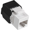 Модуль-вставка Keystone Jack RJ-45 EXEGATE KJ-8P8C-U-C5e-180-TL EX297343RUS