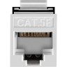 Модуль-вставка Keystone Jack RJ-45 EXEGATE KJ-8P8C-U-C5e-180-TL EX297343RUS