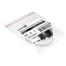 Модуль-вставка Keystone Jack RJ-45 EXEGATE KJ-8P8C-U-C6-180-TL EX297342RUS