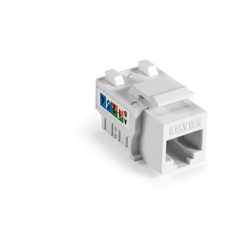 Модуль-вставка Keystone Jack RJ-45 EXEGATE KJ-8P8C-U-C6-90-110