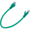 Патч-корд EXEGATE UTP-RJ45-RJ45-5E-0,3M-GN EX258665RUS