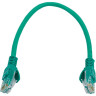 Патч-корд EXEGATE UTP-RJ45-RJ45-5E-0,3M-LSZH-GN EX286373RUS