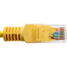 Патч-корд EXEGATE UTP-RJ45-RJ45-5E-0,3M-LSZH-YL EX286374RUS