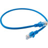 Патч-корд EXEGATE UTP-RJ45-RJ45-5E-0,5M-LSZH-BL EX286380RUS