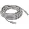 Патч-корд EXEGATE UTP-RJ45-RJ45-5E-CU-10M-GY EX282015RUS
