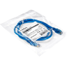 Патч-корд EXEGATE UTP-RJ45-RJ45-C6-1M-BL, 1 м, синий EX297190RUS