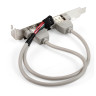 Планка портов в корпус 2xUSB2.0 EXEGATE BrctUSB2-2A EX298294RUS
