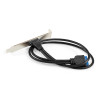 Планка портов в корпус Type-C EXEGATE BrctUSB3-1C EX298296RUS