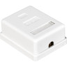 Розетка внешняя EXEGATE SM1-RJ45-C5 RJ-45 кат.5/5E UTP Krone/110 EX271122RUS