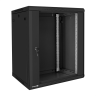 Шкаф телекоммуникационный EXEGATE EC-WM-15U.600.G.BlACK EX300266RUS