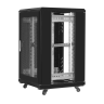 Телекоммуникационный шкаф EXEGATE EC-FS-18U.600.800.G.BLACK EX300402RUS