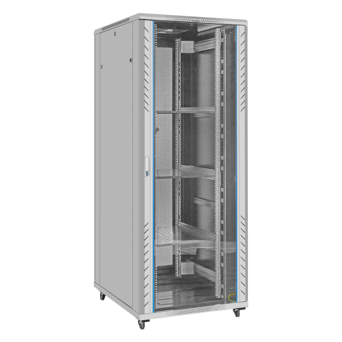 Телекоммуникационный шкаф EXEGATE EC-FS-42U.800.1000.G.V.GREY EX300284RUS
