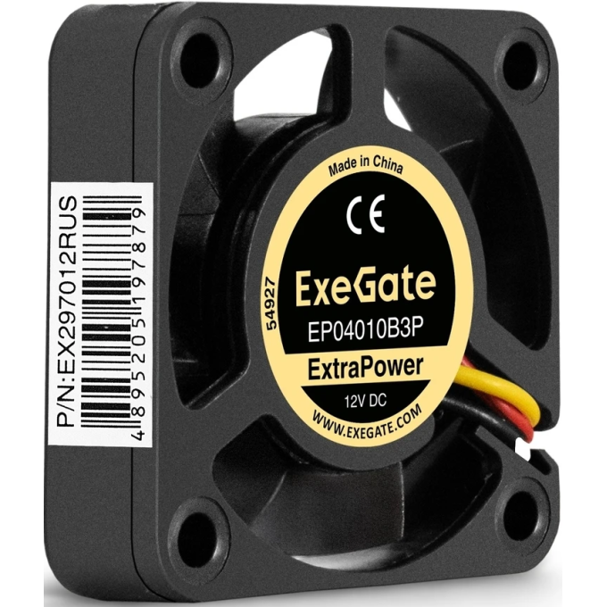 Вентилятор 12В DC EXEGATE EXTRAPOWER EP04010B3P EX297012RUS