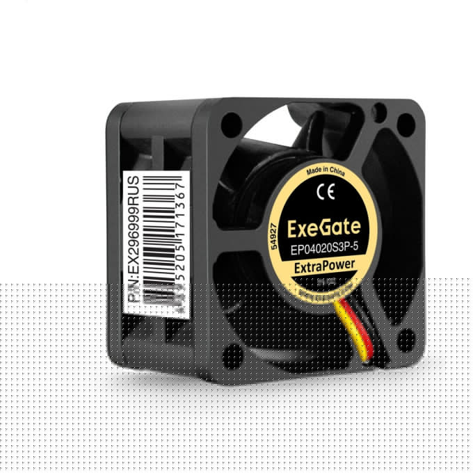 Вентилятор 5В DC EXEGATE EXTRAPOWER EP04020S3P-5 EX296999RUS